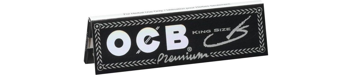 Feuilles à rouler OCB | Papier Slim & King Size | CBD Vertus