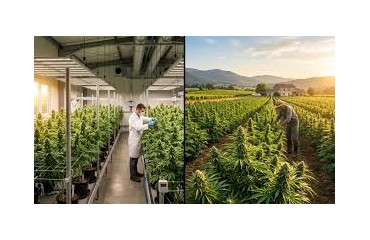 Fleur CBD Indoor, Greenhouse ou Outdoor : quelles différences ?